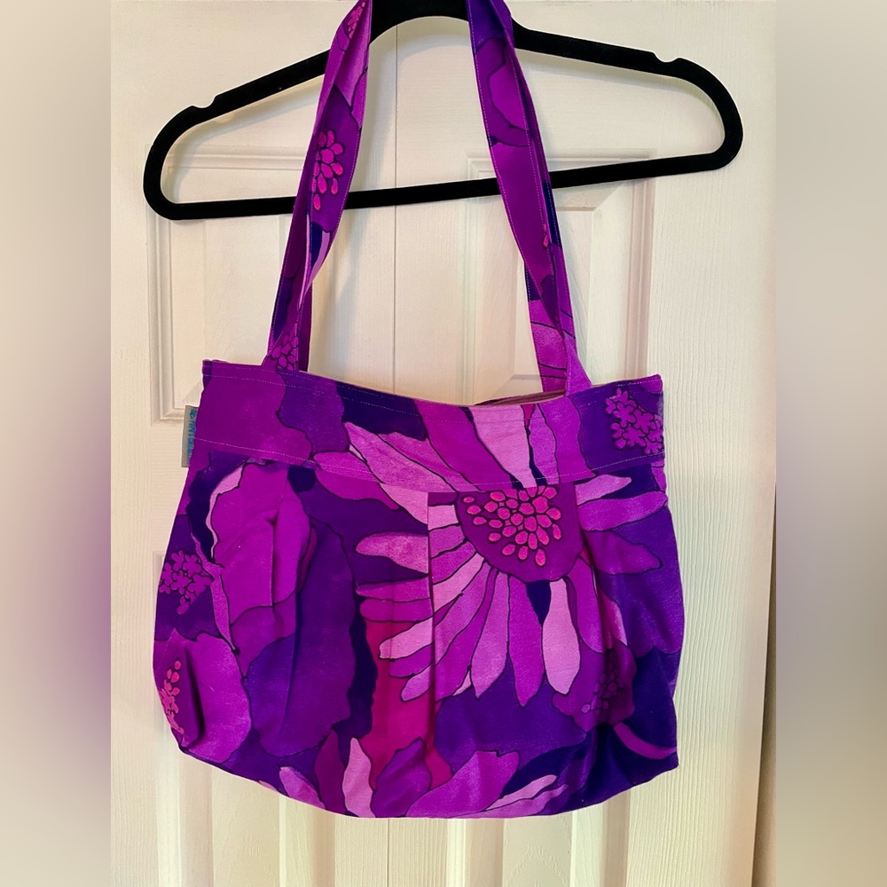 BNWOT Gorgeous Repurposed Vintage Tote